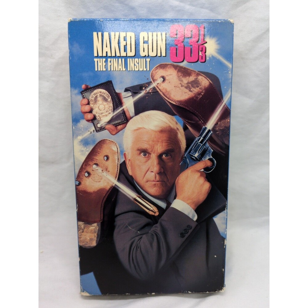 Naked Gun 33 1/2 The Final Insult VHS Tape